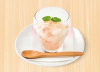 爽やかなジャスミン茶とさっぱり柑橘の夏にぴったりな氷菓。