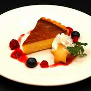 自家製！ベイクドチーズケーキ