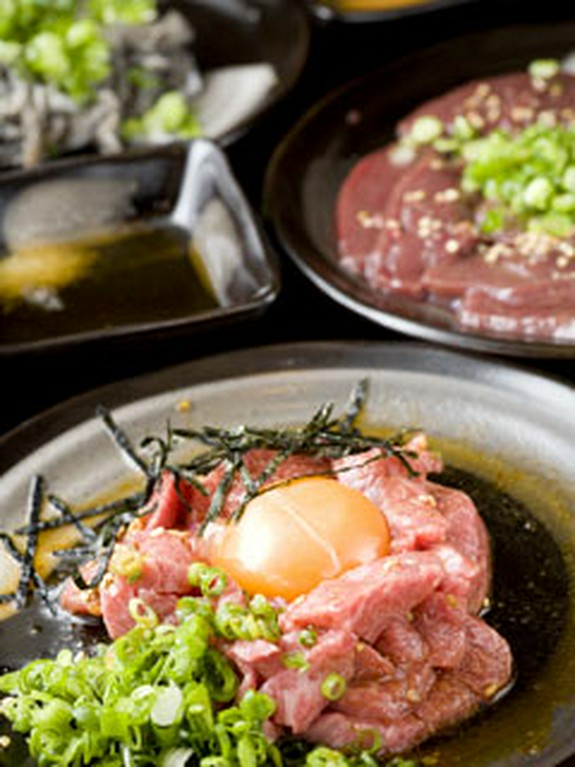 鮮度のいい内臓にこだわった一品です