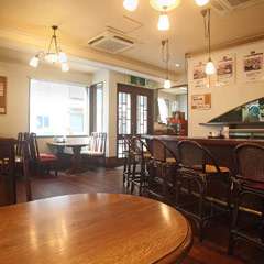 カウンター・テーブル席あり。懐かしく落ち着いた雰囲気です！