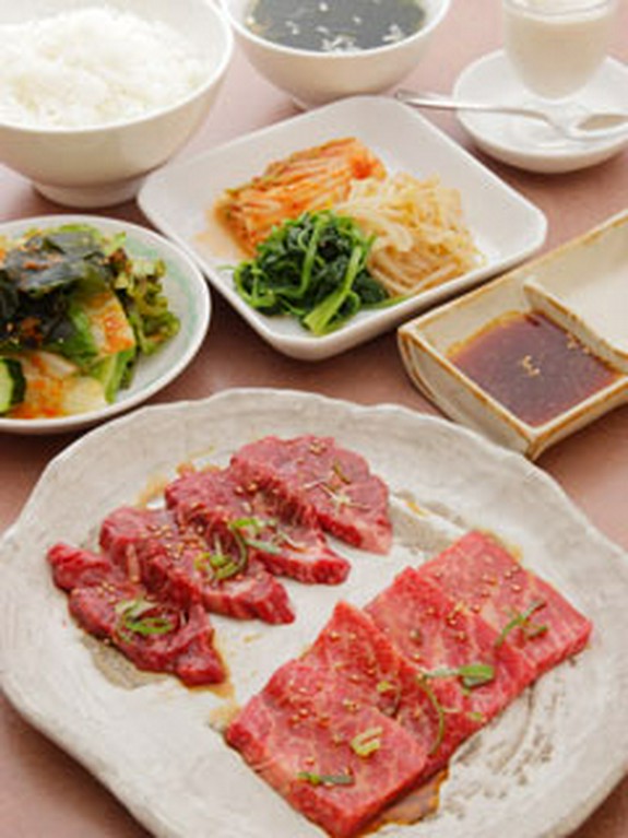 カルビ＆ハラミランチ