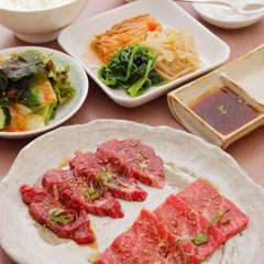 カルビ＆ハラミランチ