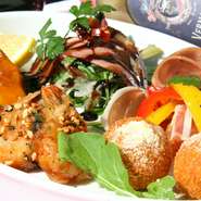 前菜５品盛り合わせ