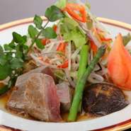 駿河湾・相模湾から海の幸、伊豆の山々から野の恵、旬の味をお楽しみいただけます。