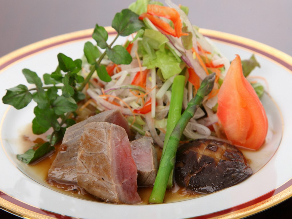 入船コースの一品