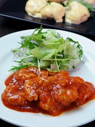 人気のエビ料理。