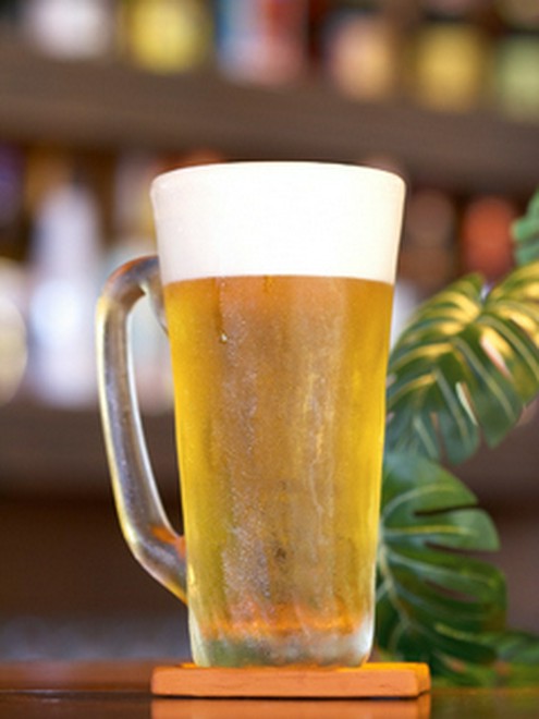 ビールにこだわっている