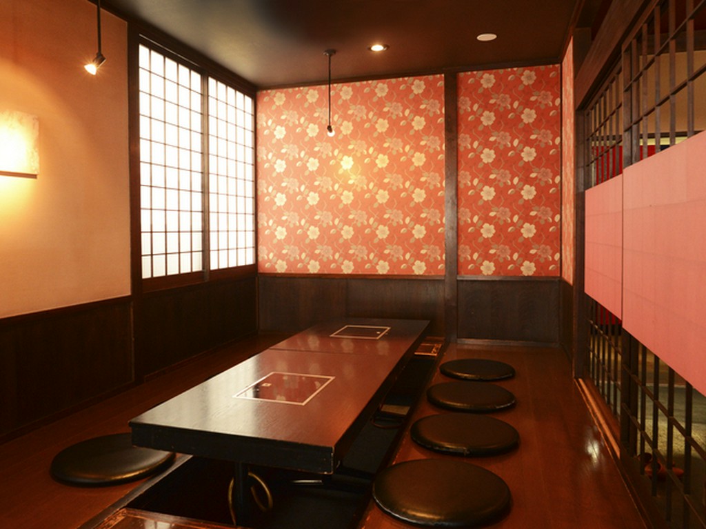 全席掘りごたつでゆったり