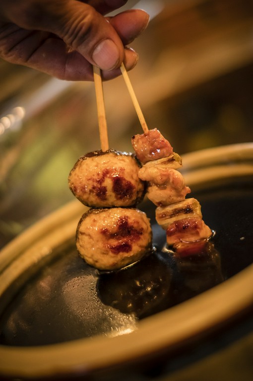 全47種類の串焼き、焼き鳥