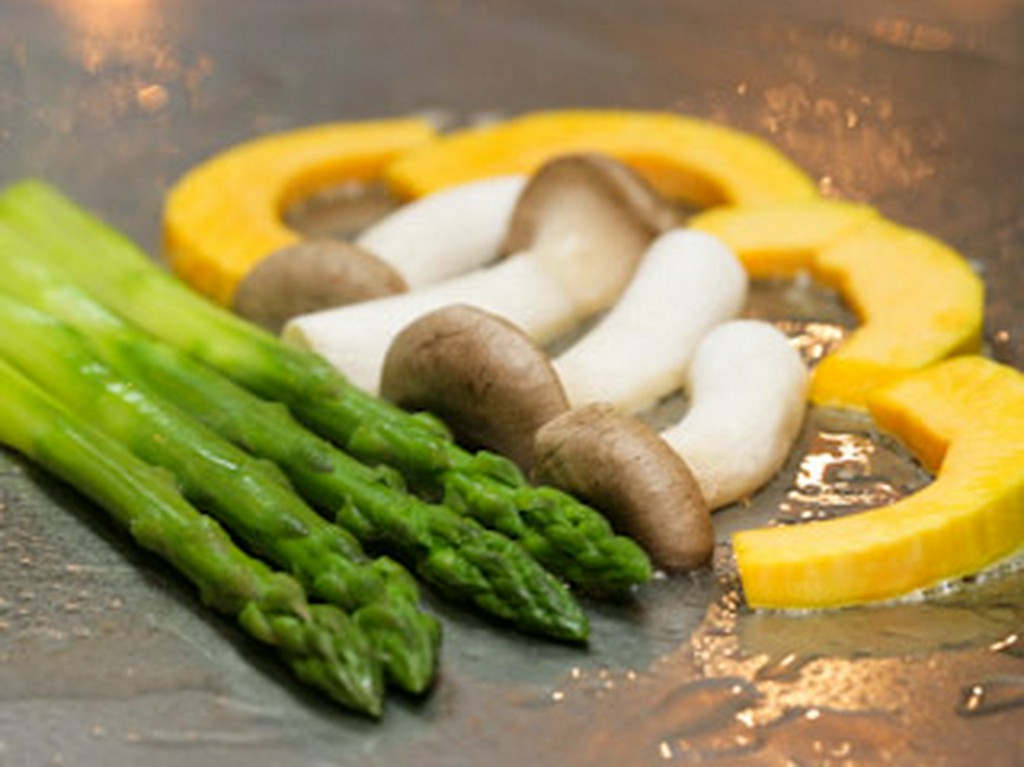 野菜3種（鉄板焼き）※季節により変更する場合があります