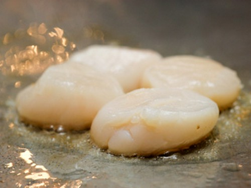 帆立の貝柱（鉄板焼き）