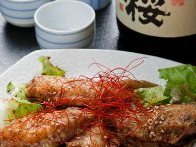 手羽先のからあげ ～大将特製ソースダレ～（4本）