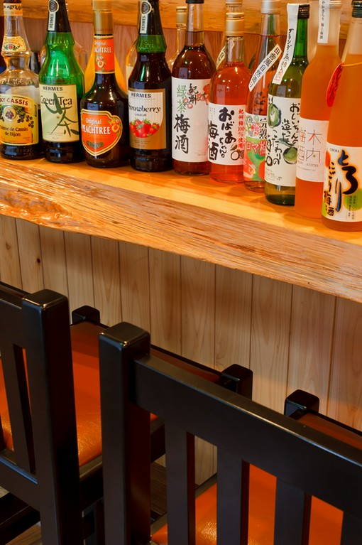 梅酒やカクテルメニューも豊富。