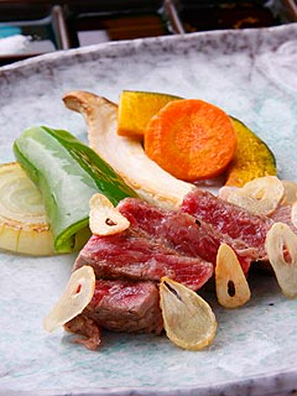 鳥取牛サーロインステーキ