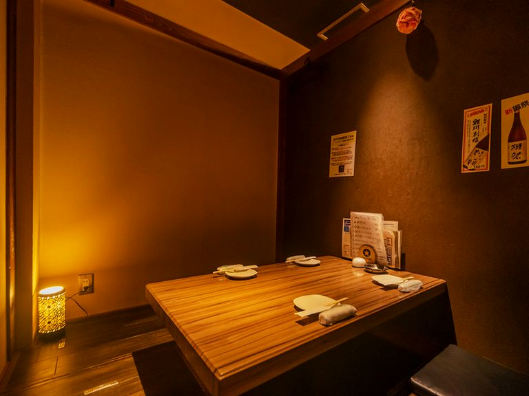 こだわりの日本酒や焼酎と共に遠方からの客人をおもてなし