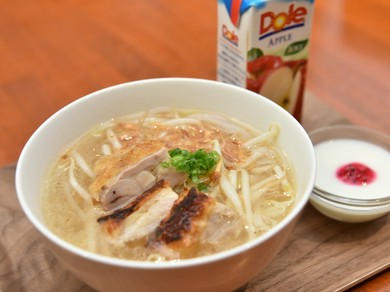 ランチセット「お子様用フォー（汁麺）」が人気