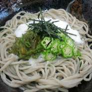 山かけトロトロ蕎麦（期間限定）