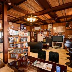 レトロな店内でくつろげる空間