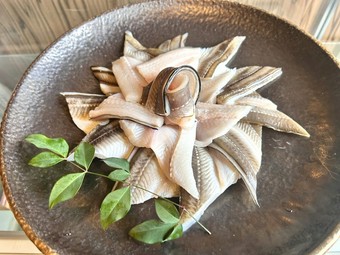 穴子のしゃぶしゃぶコース