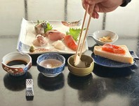 その日によって料理内容が変わる旬の美味いもんにこだわったコース（7品）