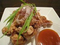 おなじみの鶏の唐揚げ!