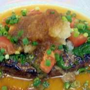 和風おろしソースでさっぱりと！