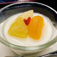 自家製杏仁豆腐