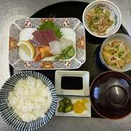 お刺身定食