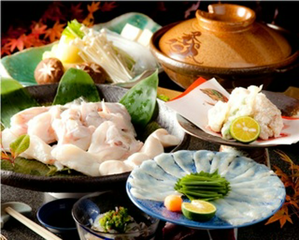 当店自慢のふぐコース