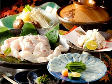 当店自慢のふぐコース