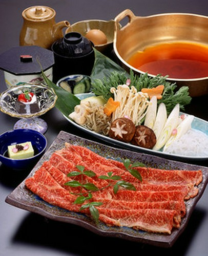 松阪牛すき焼き鍋　
