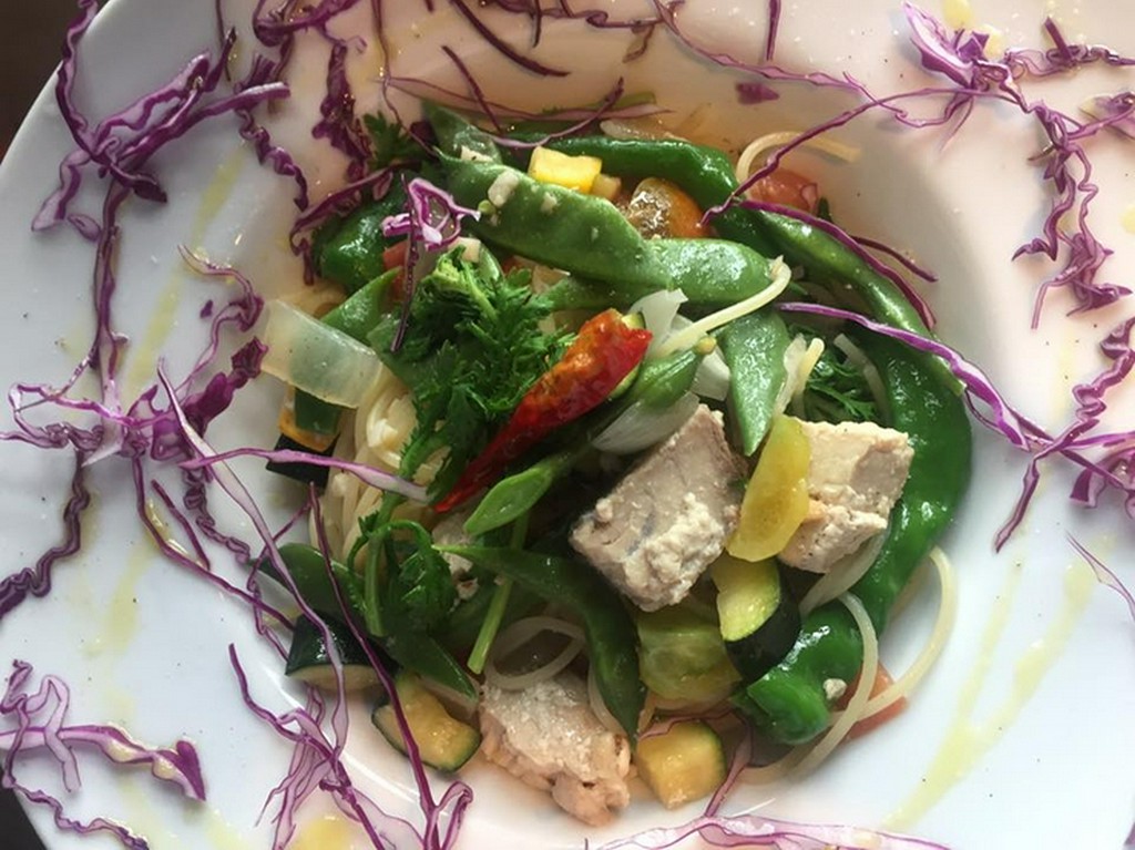 野菜たっぷりでボリュームがあるのにヘルシー