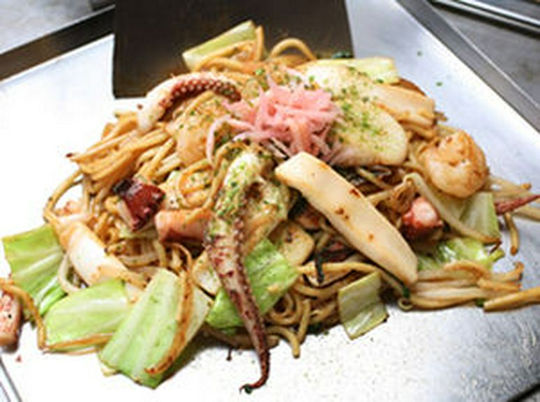 塩焼きそばシーフード