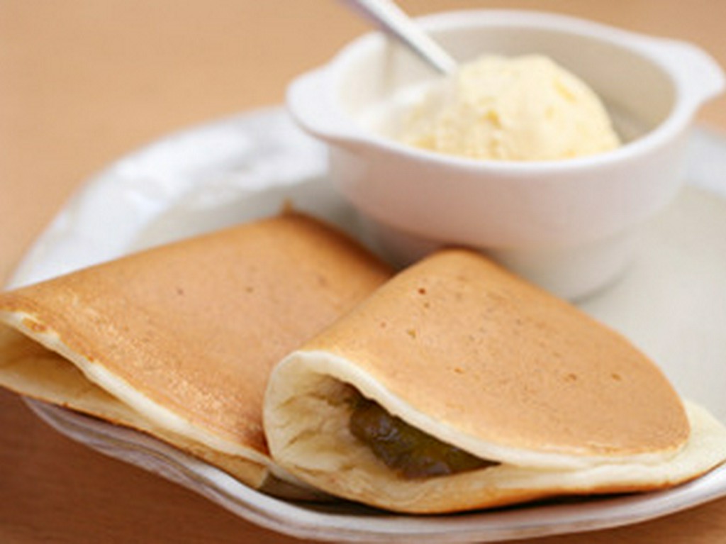 あんこロールバニラ付