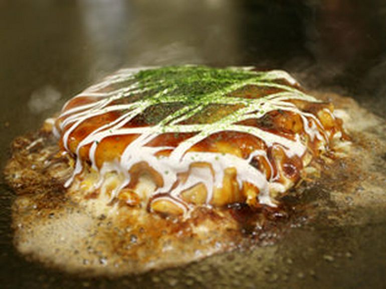 お好み焼き 豚もっちーず