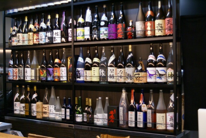 日本酒にこだわっている