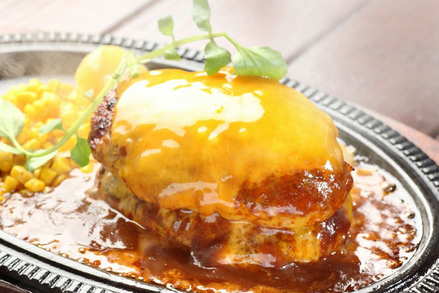 BANG!BANG! 手ごねチーズタワーハンバーグ二段