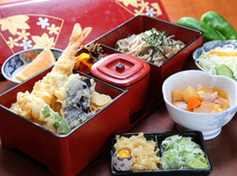 天重セット(そば・うどん)