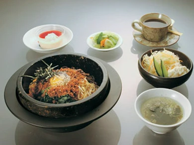 石焼きビビンバランチ