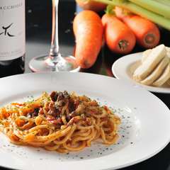 本日の手打ちパスタ