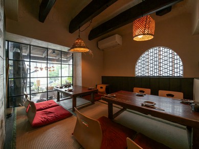 気の知れた仲間と楽しいひと時を【蛍槍】で…。