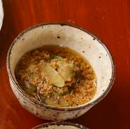 地物ツガニ汁 ソーメン