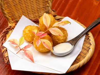 百合根のカニクリームコロッケ