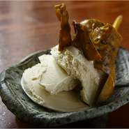 ほうじ茶のアイスクリーム