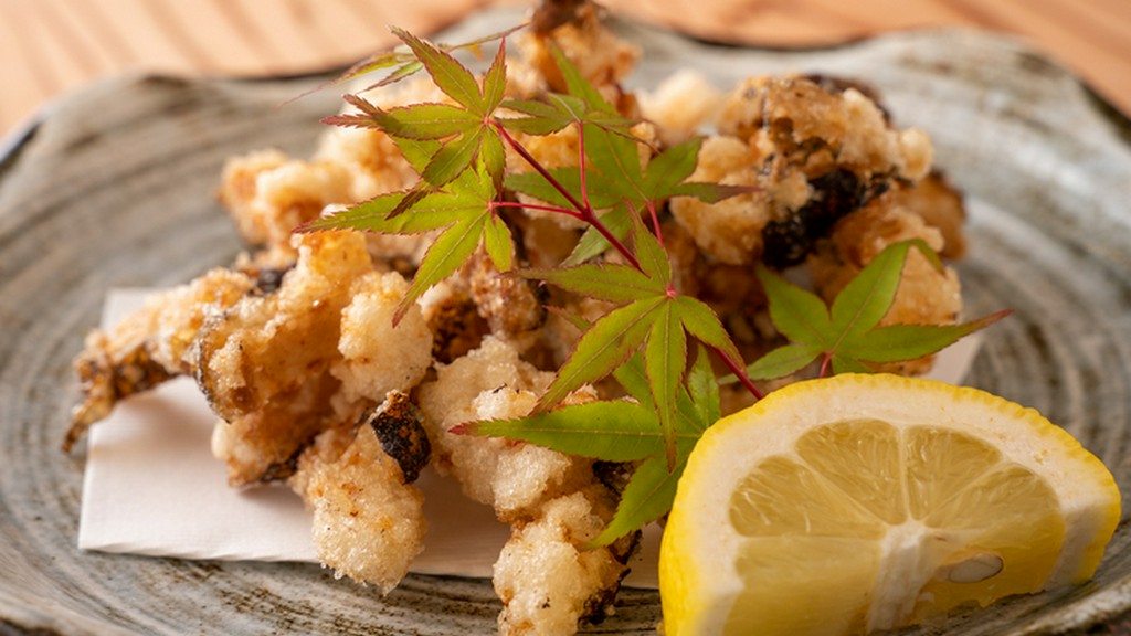 うつぼの唐揚げ 