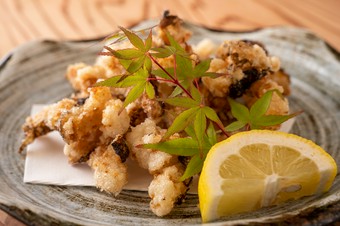 うつぼの唐揚げ 