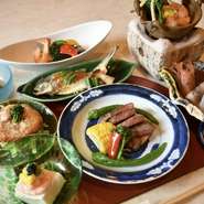 シェフがこだわりの食材を厳選し、お客様の要望に合わせて、お料理をご用意させていただきます