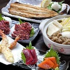 うどんから本格的な江戸前。和定食から居酒屋逸品料理まで