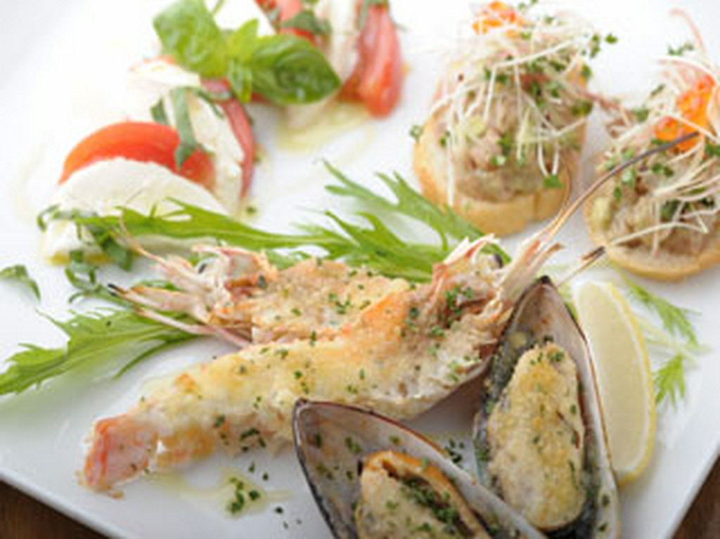 本日の前菜3品盛り合わせ