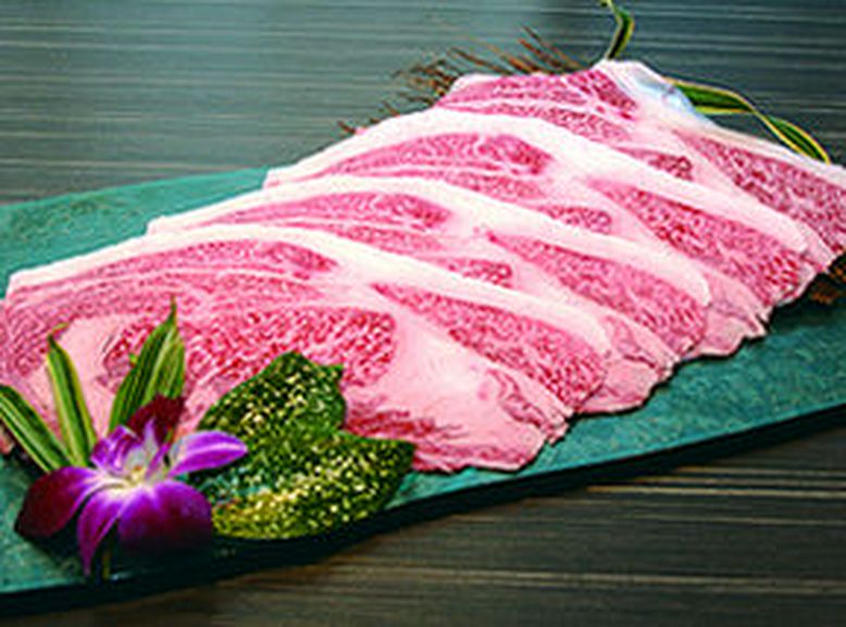 極上鹿児島黒牛特選コース。最高級ランク牛肉をしゃぶしゃぶで